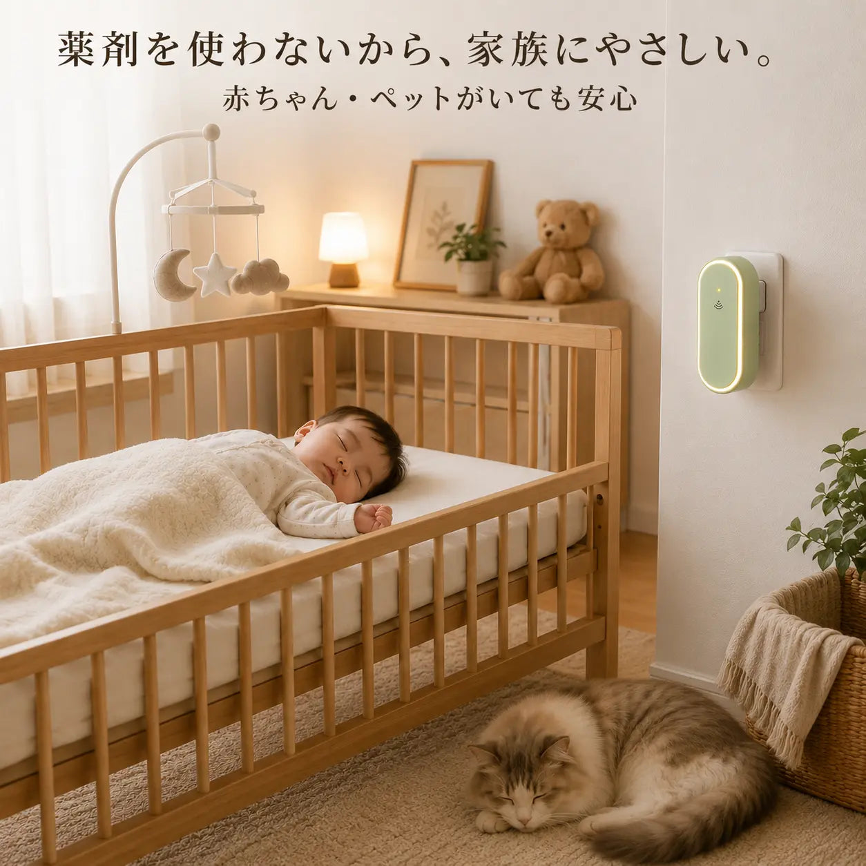 MushiGuard™｜超音波害虫よけ器