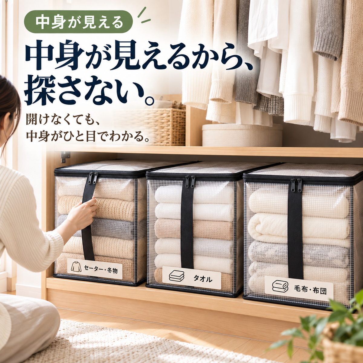 SuttoBox™｜大容量収納ボックス
