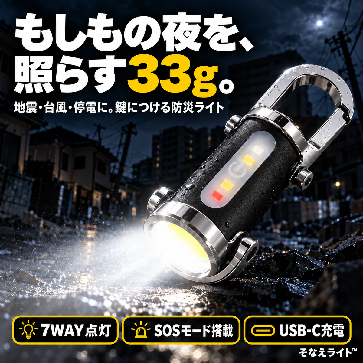 そなえライト™｜防災・多機能LEDライト